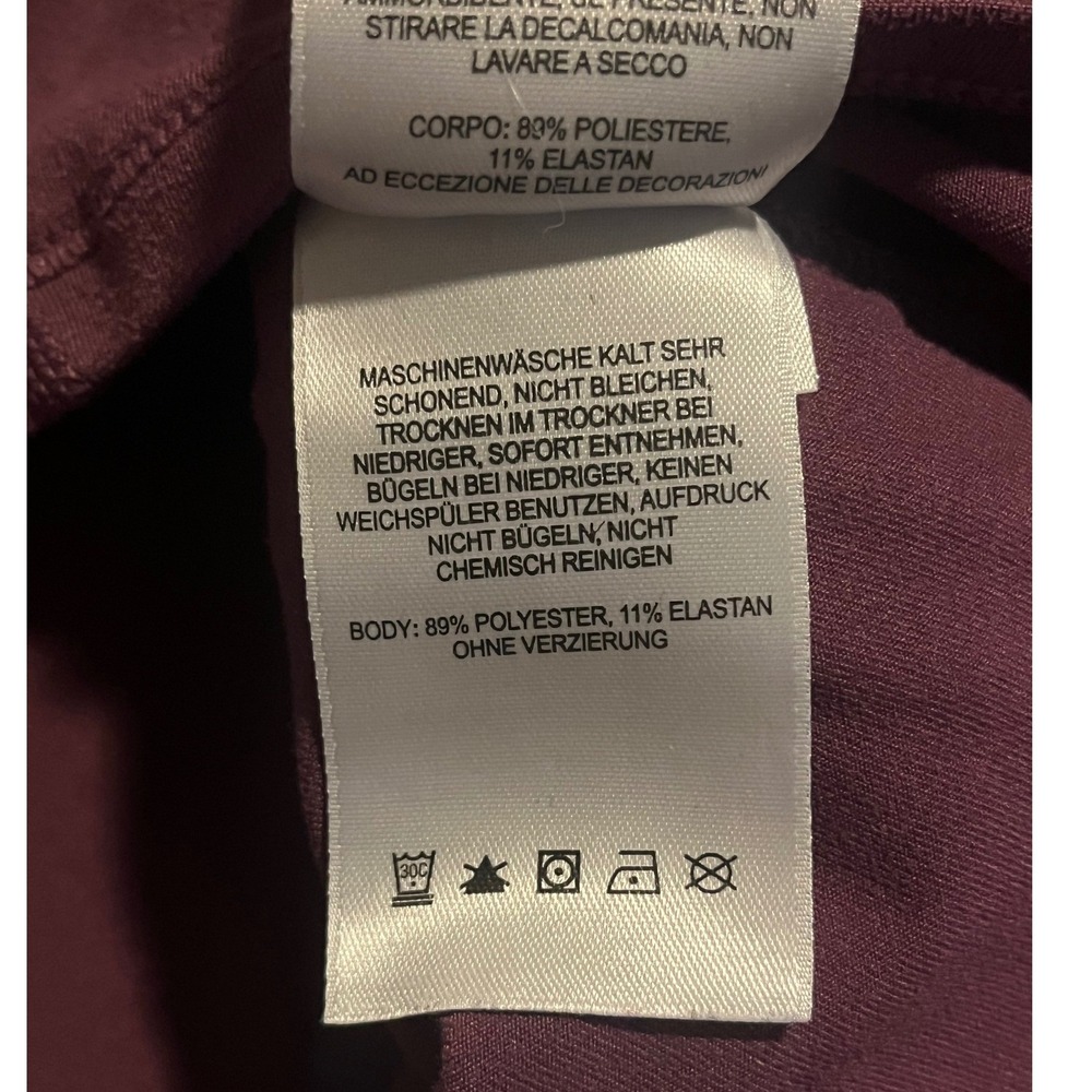 Mountain Hardwear Women Purple Long Sleeve Hooded Pullover Thumbhole OL3726 MD - Picture 6 of 8